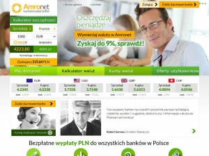 AMronet - profesjonalny kantor internetowy